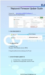 Elegoo Neptune3 Manual de actualización del firmware