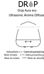 Drop Aura eco Manual de instruções