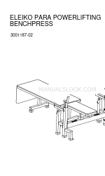 Eleiko 3001187-02 Podręcznik