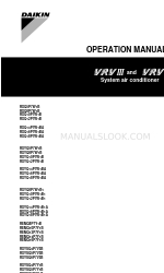 Daikin VRV RXYQ5P7W1B Manuale operativo