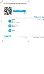 Anker PowerHouse II 400 Welkom Handboek