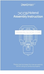 DropEffect XG Hotend 조립 설명서