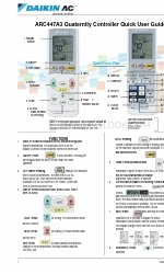 Daikin ARC447A3 Manual rápido do utilizador