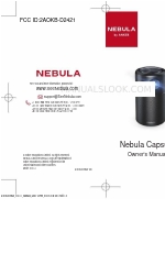 Anker Nebula Capsule Max Manual do Proprietário