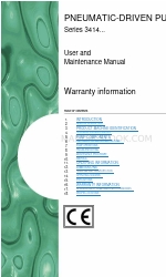 DROPSA 3414001 User And Maintenance Manual