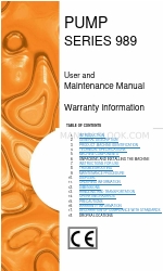 DROPSA 989 Series Gebruikers- en onderhoudshandleiding