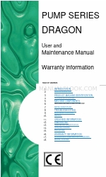 DROPSA Dragon Series Manual do utilizador e de manutenção