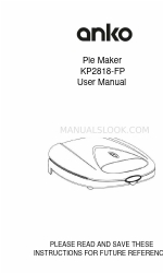 anko KP2818-FP Manual del usuario