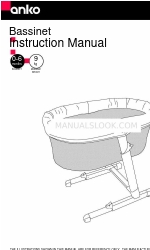 anko BASSINET Instruction Manual