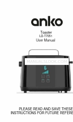 anko LD-T7051 User Manual