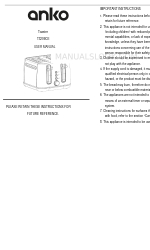 anko T3209CE User Manual