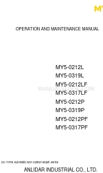 ANLIDAR MYTORQ MY5-0212P Handbuch für Betrieb und Wartung