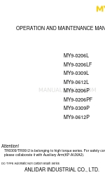 ANLIDAR MYTORQ MY9-0206P Manuale di funzionamento e manutenzione