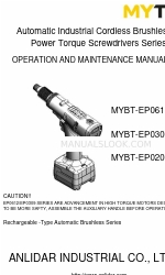 ANLIDAR MYTORQ MYBT-EP0205F Manuale di funzionamento e manutenzione