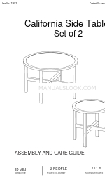 Anmytek California T0012 Manuale di montaggio e cura