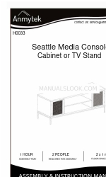 Anmytek Seattle H0033 Instrukcja montażu i obsługi