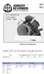 Annovi Reverberi AR 1604NI Manual de instruções