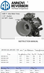 Annovi Reverberi AR1053-C/SP Manual de instruções