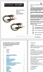 Drummond MTL20 Manual de instrucciones