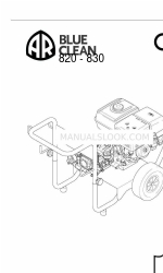 Annovi Reverberi Blue Clean 830 Product Manual