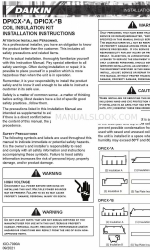 Daikin DPICX-BB Manuel d'instructions d'installation