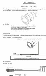 Anolis ArcSource 1 MC Short ユーザーマニュアル