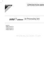 Daikin FXMQ200NFRV16 Operation Manual