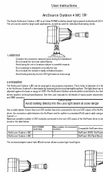 Anolis ArcSource Outdoor 4 MC Інструкція користувача