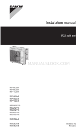 Daikin R32 Split Series Panduan Instalasi