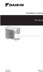 Daikin R32 Split Series Panduan Instalasi