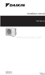 Daikin R32 Split Series Panduan Instalasi