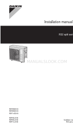 Daikin R32 Split Series Panduan Instalasi