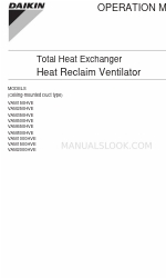 Daikin VAM650HVE Operation Manual