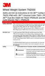 3M TN201 Instrukcje dotyczące bezpieczeństwa i konfiguracji