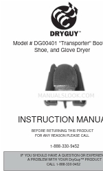 DryGuy Transporter DG00401 Руководство по эксплуатации