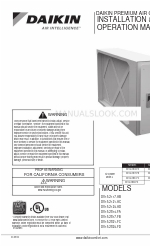 Daikin Air Intelligence DV15 Series Manual de instalación y funcionamiento