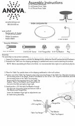 Anova D1147 Instrucciones de montaje