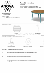 Anova Elevation ELV52T Instrucciones de montaje