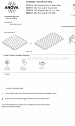 Anova MIX2920R 조립 지침