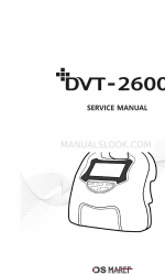 DS Maref DVT-2600 Manual de servicio