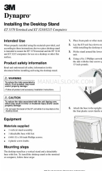 3M Dynapro ET 3170 Terminal Series B Руководство по установке