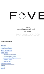 FOVE Eye Tracking Virtual Reality Devkit Посібник користувача