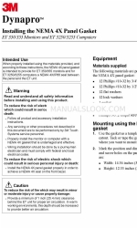 3M Dynapro ET 350 Monitor Installationshandbuch