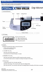 Fowler Xtra-Value Series Instrukcja obsługi