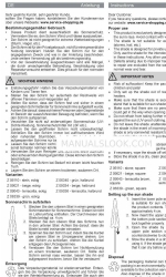 DS Produkte Z 09043 Instructions