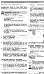 DS Produkte Z 09879 Instrucciones