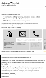 Airthings Wave Mini Посібник з експлуатації