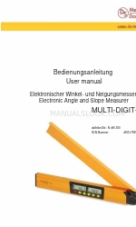 ds-messwerkzeuge MULTI-DIGIT-2 Kullanıcı Kılavuzu