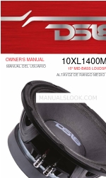 DS18 10XL1400MB-8 Owner's Manual