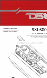 DS18 6XL600-8 Owner's Manual